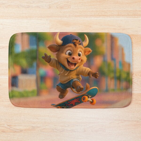 Item preview, Skater Ox designed and sold by Sillytoe.
