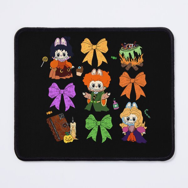 Item preview, Labubu Witch Trio – Halloween Magic Hocus Style designed and sold by Polarisofficial.