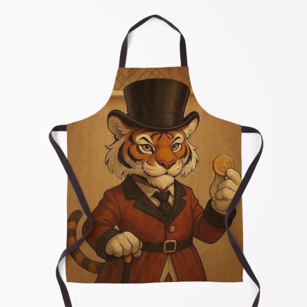 Item preview, Moneybags Tiger designed and sold by nikkolaus.