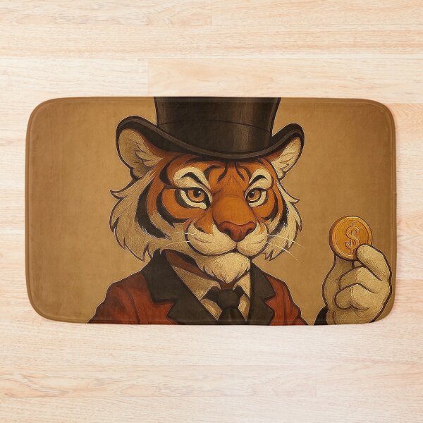 Item preview, Moneybags Tiger designed and sold by nikkolaus.