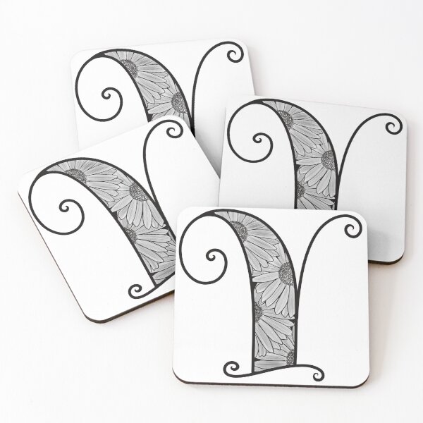 Item preview, Sunflower Inspired Letter Y designed and sold by SSN-ART.