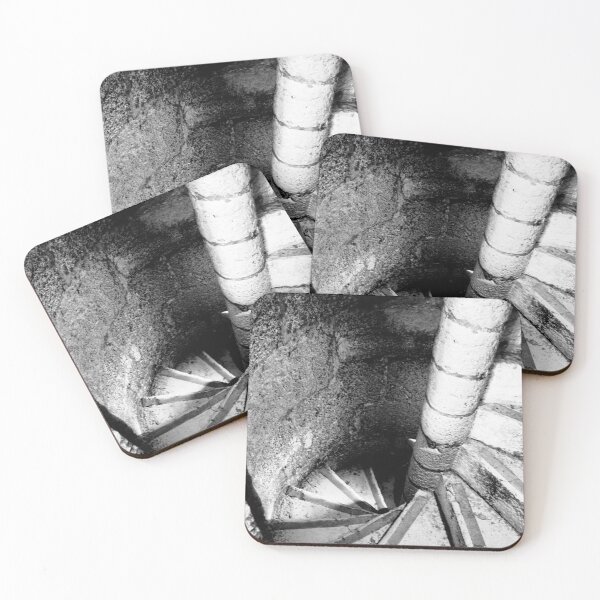 Item preview, Black and White Spiral Staircase designed and sold by Hena Tayeb.