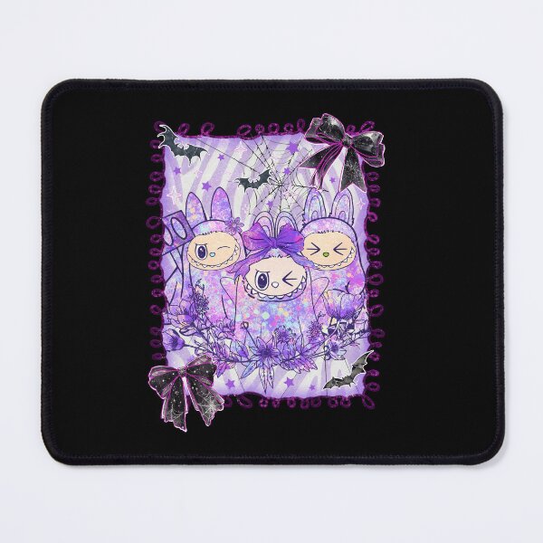 Item preview, Labubu Halloween Cute Bunny Ghost Aesthetic Purple designed and sold by Polarisofficial.