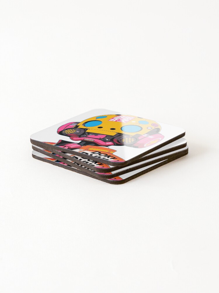 Thumbnail 4 of 5, Coasters (Set of 4), Machine ready designed and sold by HeyLemon.