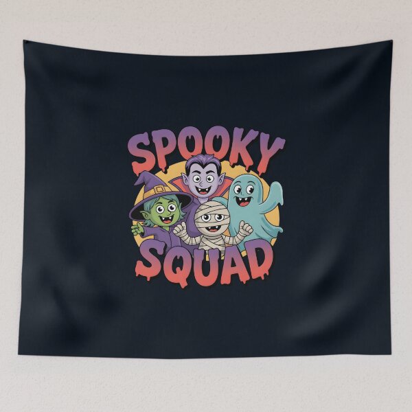 Item preview, Spooky Squad – Cute Halloween Monsters Design designed and sold by Jollys-ArtShop.