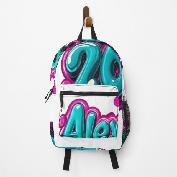 Item preview, Alexander 2001 – Y2K Bubble Gloss Name Design designed and sold by AlexLineArt.