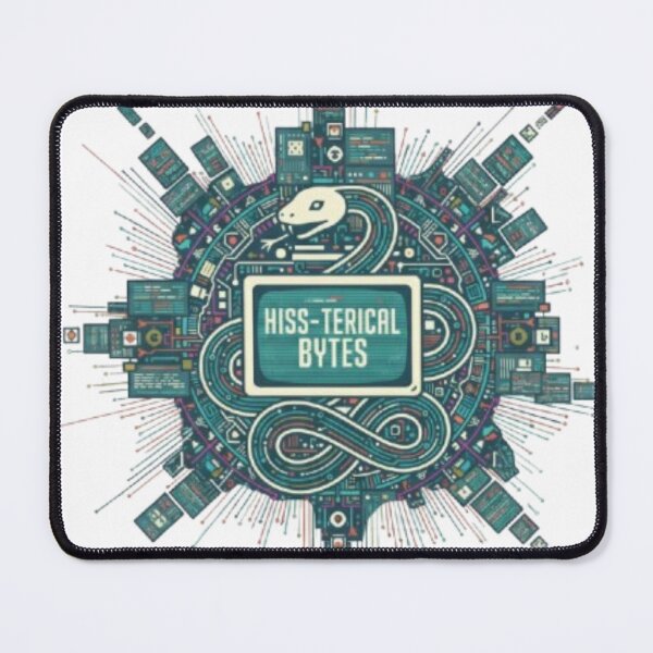 Item preview, Cyber Serpent: Circuitry & Digital Bytes designed and sold by AkisegGraphix.