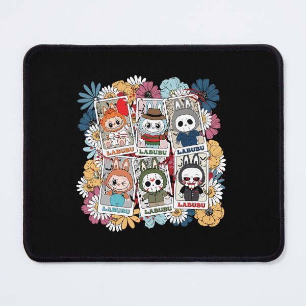 Item preview, Labubu Horror Icons Halloween Cards Flowers Creepy Cute designed and sold by Polarisofficial.