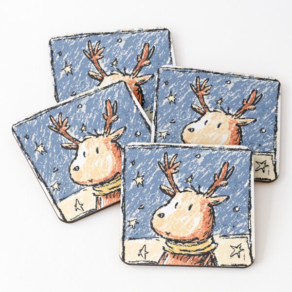 Item preview, Dreamy Little Reindeer designed and sold by Dusk Atelier.