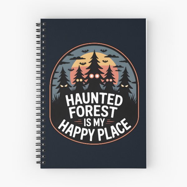 Item preview, Haunted Forest Is My Happy Place – Spooky Halloween Design designed and sold by Jollys-ArtShop.