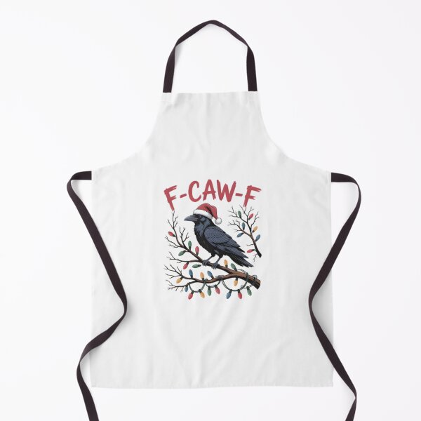 Item preview, Funny Christmas Crow Shirt, Festive F-Caw-F Tee, Holiday Bird Pun designed and sold by Foro-Chance.