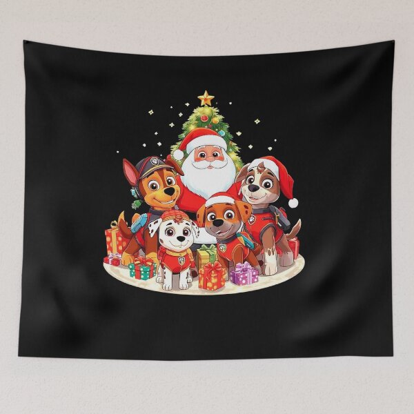Item preview, Cute Dogs Police Team Cartoon Christmas Art designed and sold by NOELMAURICIO.