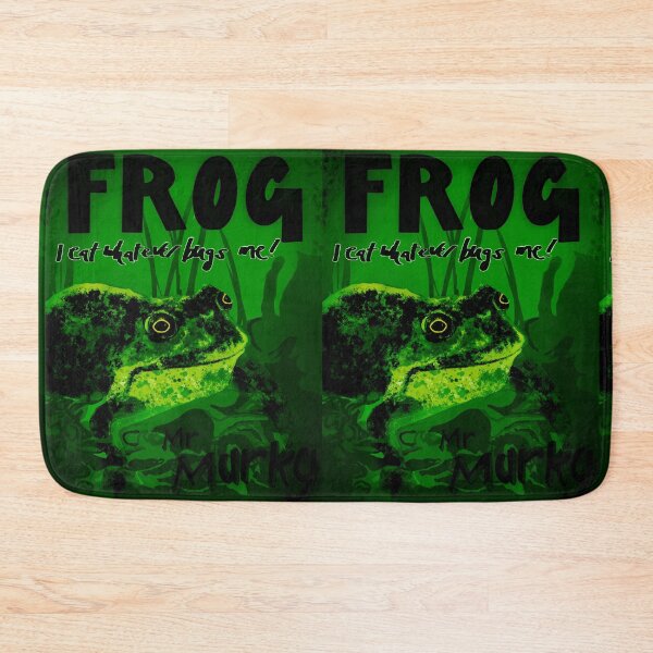 Item preview, Frog I eat whatever bugs me, green designed and sold by Hephzibahlove.