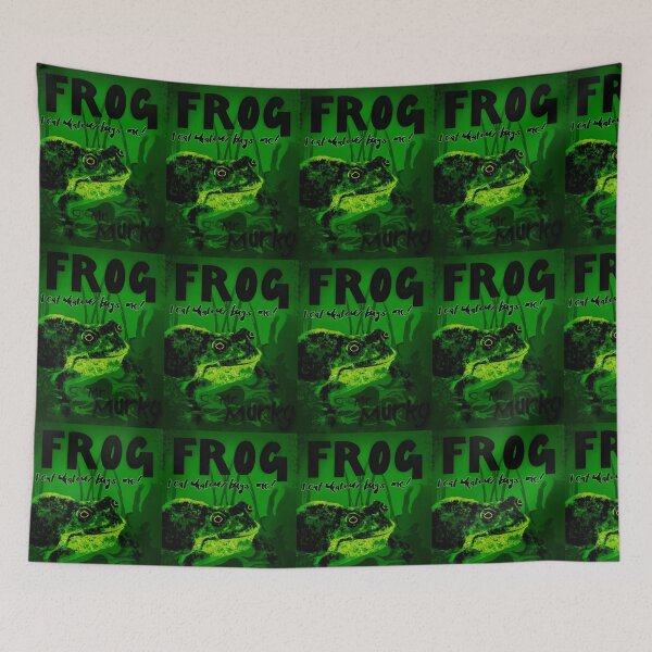 Item preview, Frog I eat whatever bugs me, green designed and sold by Hephzibahlove.