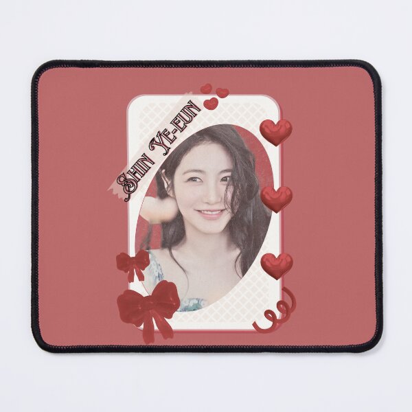 Item preview, Shin Ye-eun Korean actress Kdrama Group Card Red Aesthetic Collage Design designed and sold by AJUNICE STUDIO.