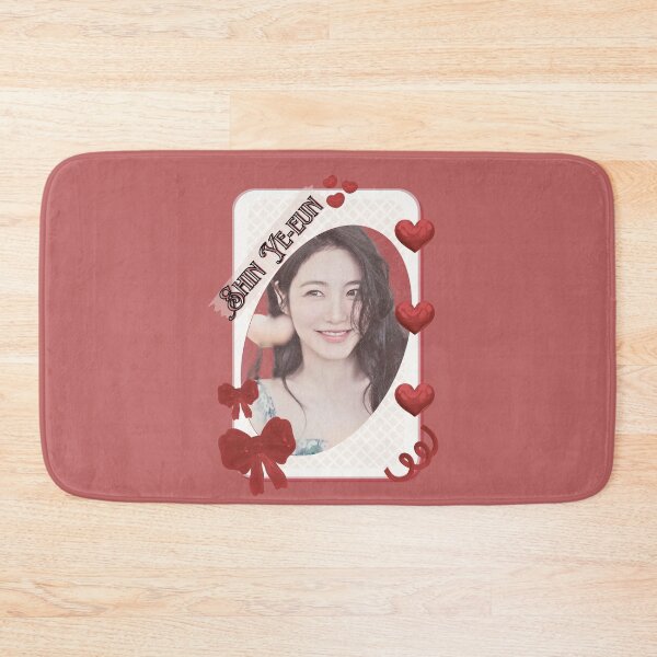 Item preview, Shin Ye-eun Korean actress Kdrama Group Card Red Aesthetic Collage Design designed and sold by AJUNICE STUDIO.