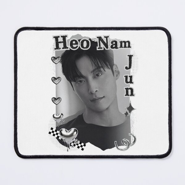 Item preview, Heo Nam-jun Korean Actor Kdrama Group Black and White Collage Digital Art Portrait designed and sold by AJUNICE STUDIO.