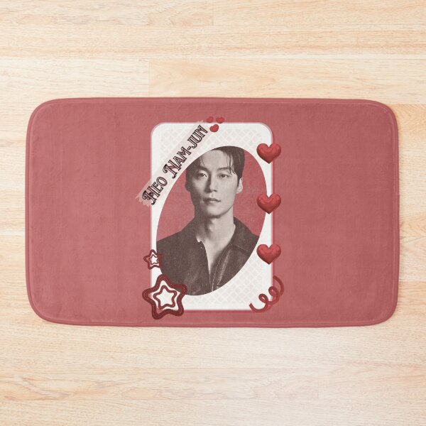 Item preview, Heo Nam-jun Korean Actor Kdrama Group Card Red Aesthetic Collage Design designed and sold by AJUNICE STUDIO.