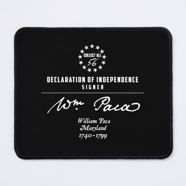 Item preview, William Paca Declaration Of Independence designed and sold by twHistory.