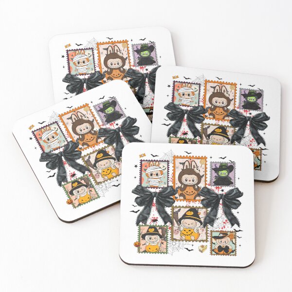 Item preview, Labubu Sellos Postales Halloween Disfraces Brujas Calabaza Gótico designed and sold by Polarisofficial.