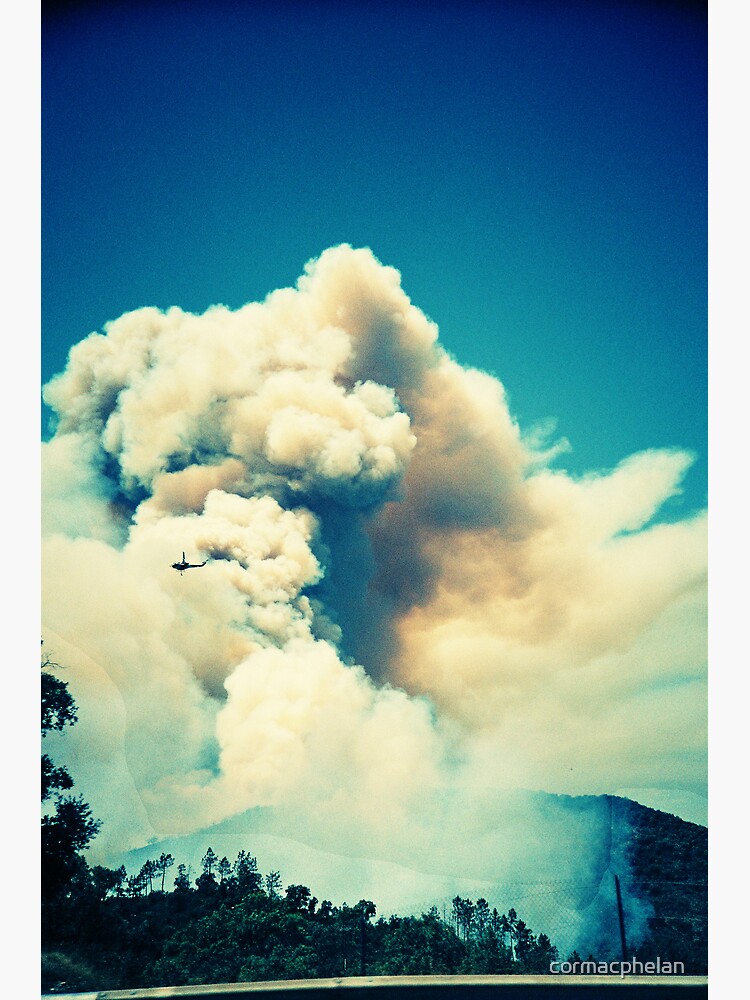 Forest Fire in Provence by cormacphelan