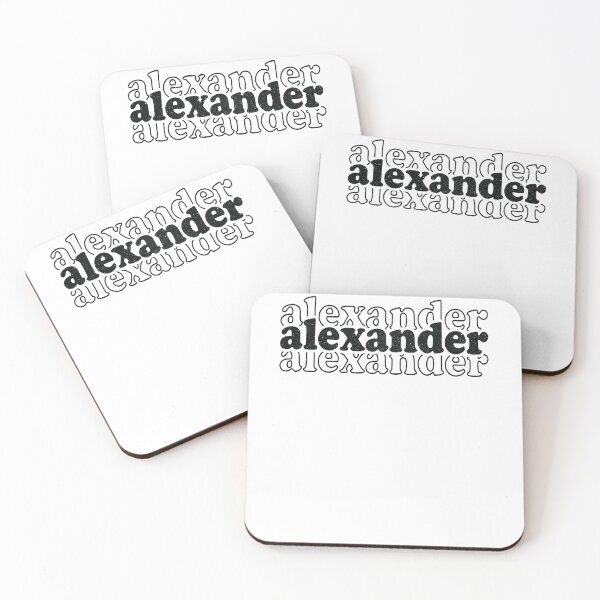 Item preview, Alexander Name Personalized designed and sold by Watsonarts.