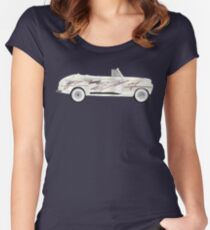 coche grease Fitted Scoop T-Shirt