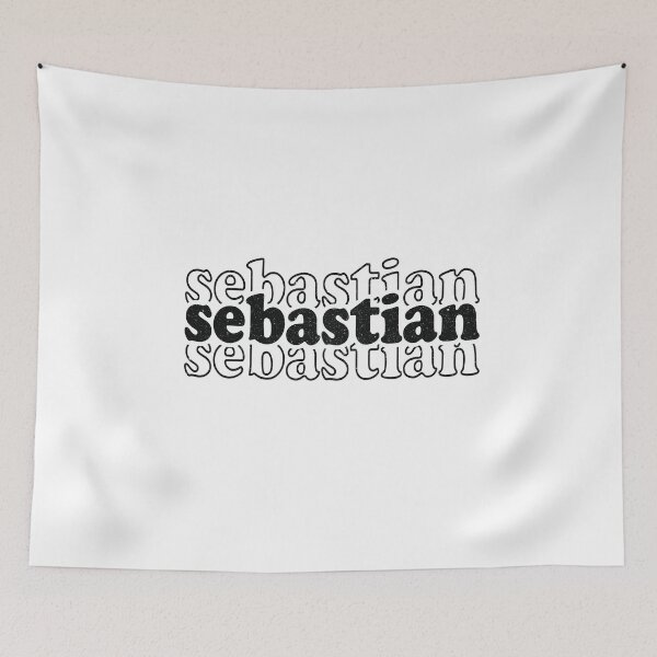 Item preview, Sebastian Name Personalized designed and sold by Watsonarts.
