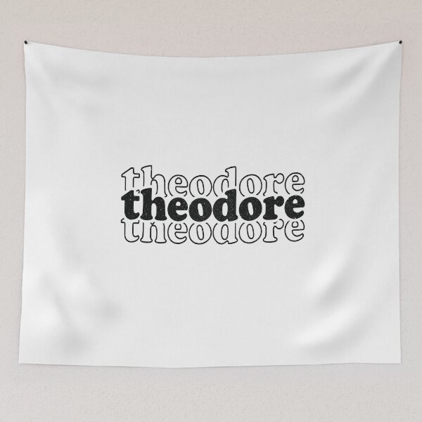 Item preview, Theodore Name Personalized designed and sold by Watsonarts.