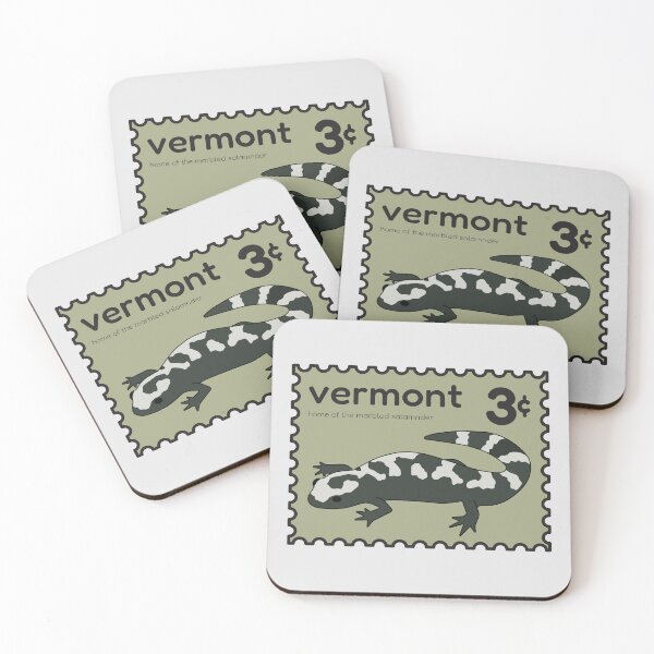 Item preview, Vermont Salamander Wetlands Stamp designed and sold by catchicadesign.