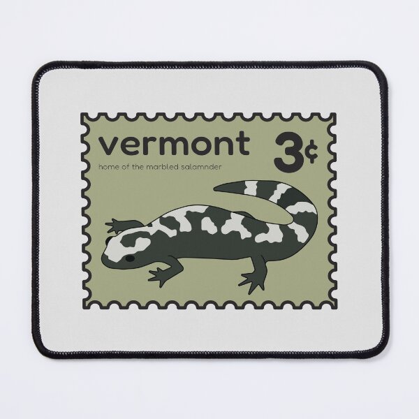 Item preview, Vermont Salamander Wetlands Stamp designed and sold by catchicadesign.