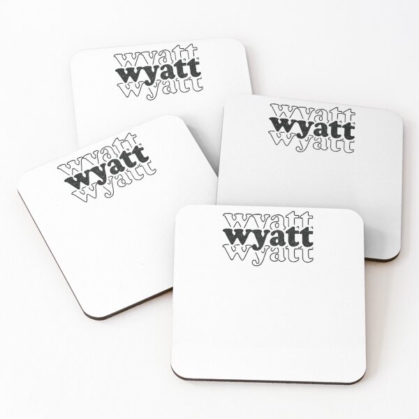 Item preview, Wyatt Name Personalized designed and sold by Watsonarts.
