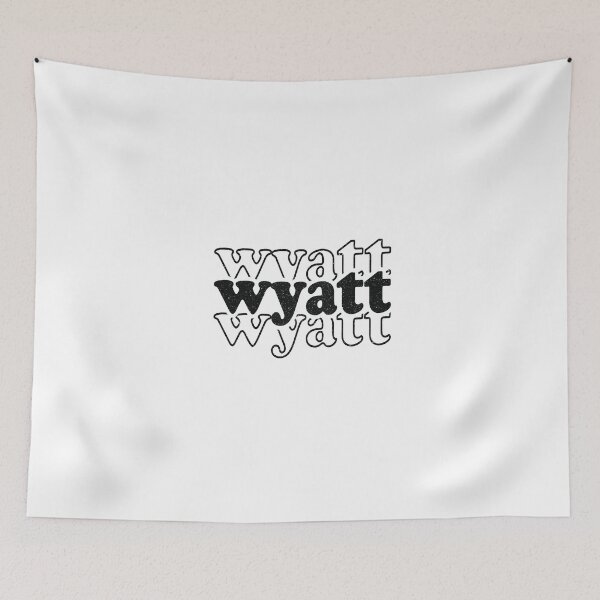 Item preview, Wyatt Name Personalized designed and sold by Watsonarts.
