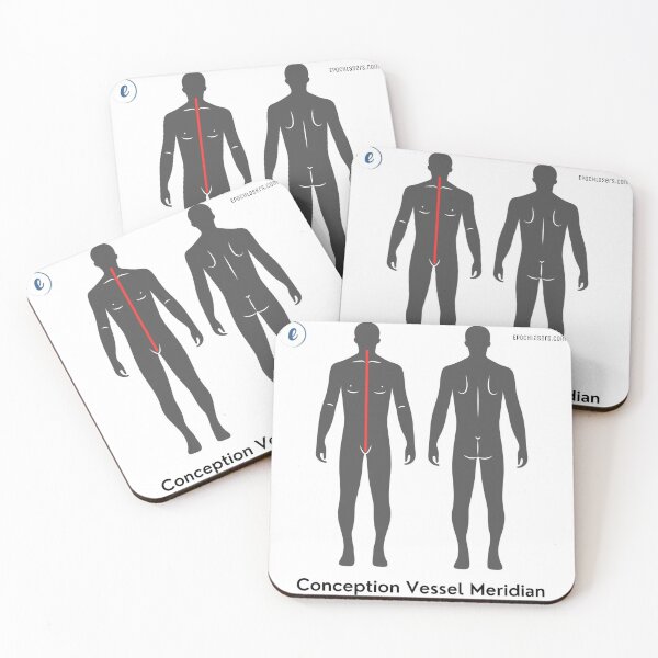 Item preview, Conception Vessel Meridian Chart - Epoch® Lasers Holistic Approach  designed and sold by Epoch-Lasers.