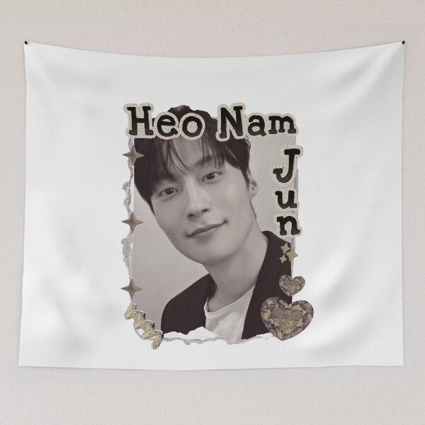 Item preview, Heo Nam-jun Korean Actor Kdrama Actor Korean Group Scrapbook Collage Cozy Y2K Vintage Design designed and sold by HELL0WBELLO.