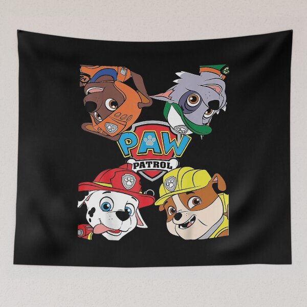 Item preview, Four Cute Dogs Police Team Cartoon Classic designed and sold by NOELMAURICIO.