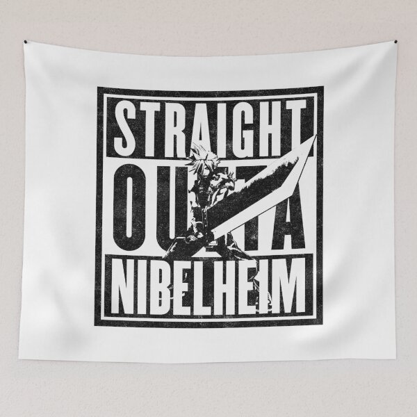 Item preview, Straight Outta Nibelheim (Variant) designed and sold by huckblade.