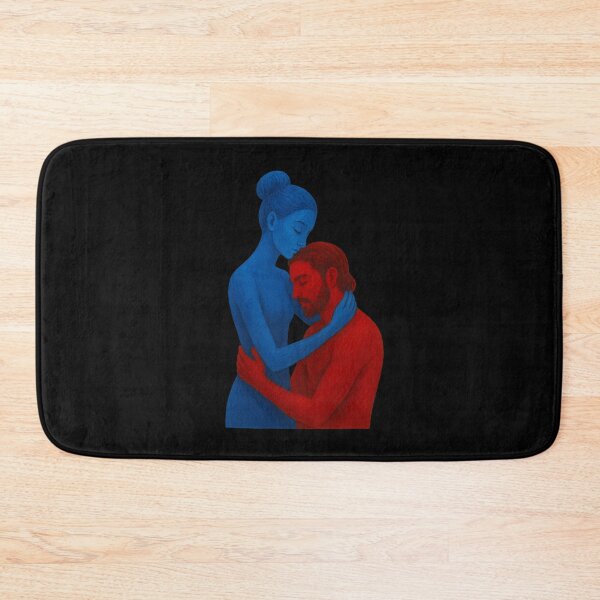 Item preview, Embrace of Souls – Abstract Love Painting designed and sold by TshirtMyMom.