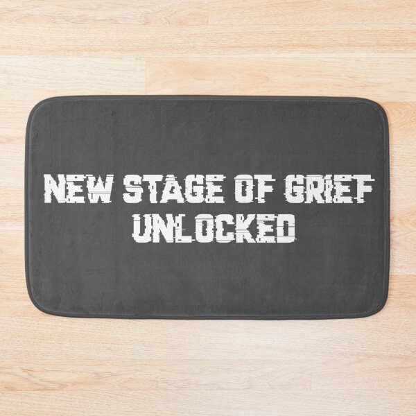 Item preview, New Stage of Grief (white version) designed and sold by SSDoodles.