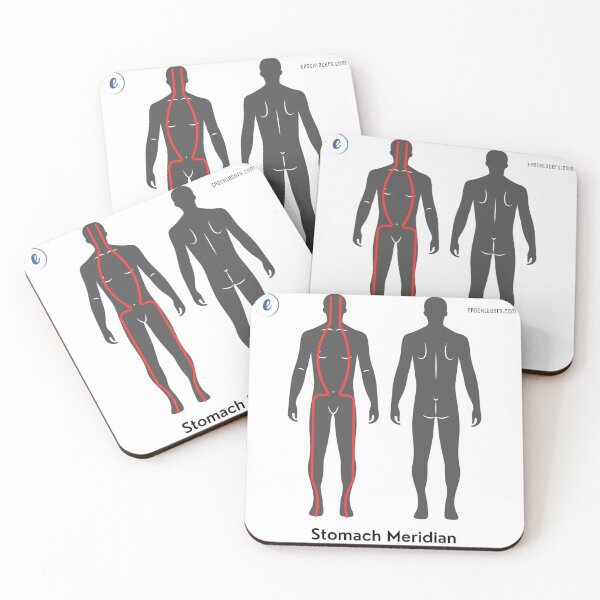 Item preview, Stomach Meridian Chart - Epoch® Lasers Holistic Approach  designed and sold by Epoch-Lasers.