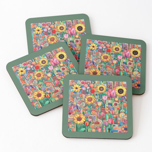 Item preview, Geometric Garden Bloom designed and sold by daweave77.