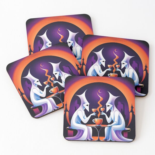 Item preview, Midnight Guests, Halloween Coffee Ritual designed and sold by StillOdd.