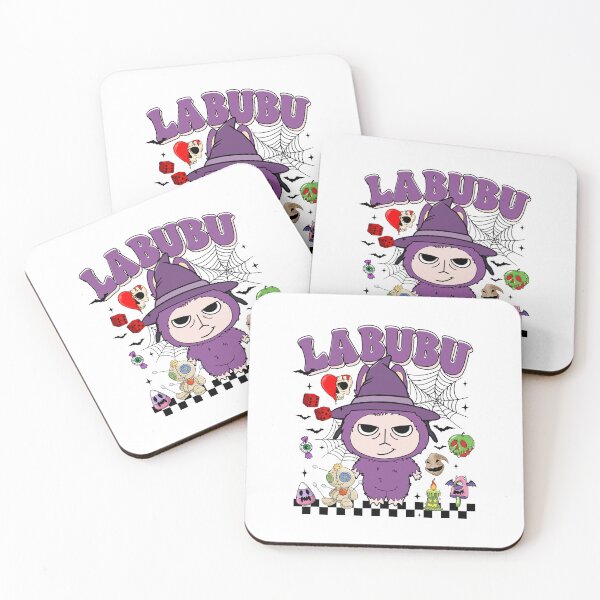 Item preview, Labubu Witch Voodoo Doll Halloween Gothic Purple Kawaii designed and sold by Polarisofficial.
