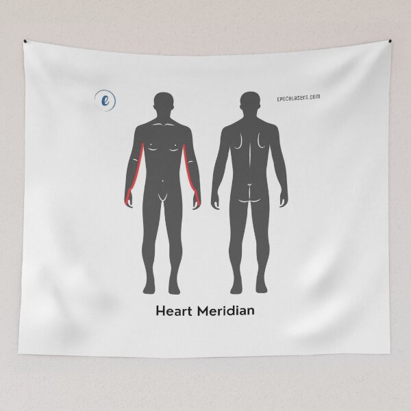 Item preview, Heart Meridian Chart - Epoch® Lasers Holistic Approach  designed and sold by Epoch-Lasers.