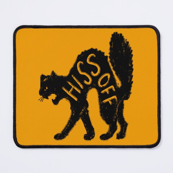 Item preview, Black Cat Hiss Off designed and sold by KilkennyCat Art.