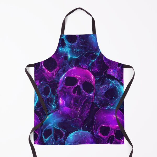 Item preview, Neon Necropolis – Electric Skulls designed and sold by Skolyak.