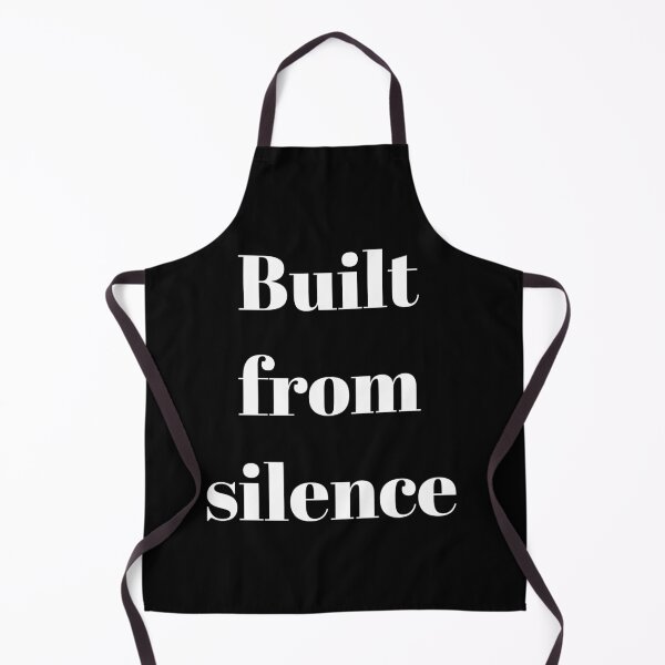 Item preview, Built from Silence – Inspirational Quote De designed and sold by Vivalore.