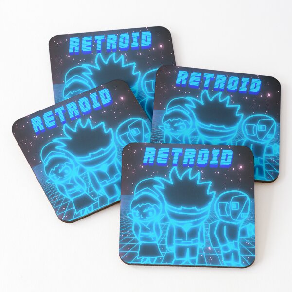 Item preview, RETROID SQUAD SYNTHWAVE| Diseño Retro Futurista 80s | Estética Vaporwave y Gaming designed and sold by LegendaryStyles.