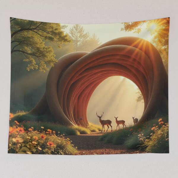 Item preview, Biomimicry Architecture in the Forest designed and sold by bksckhul.
