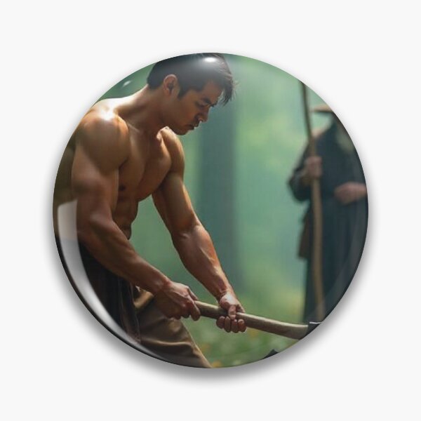 Item preview, Woodcutter and His Companion at the Forest's Edge designed and sold by bksckhul.